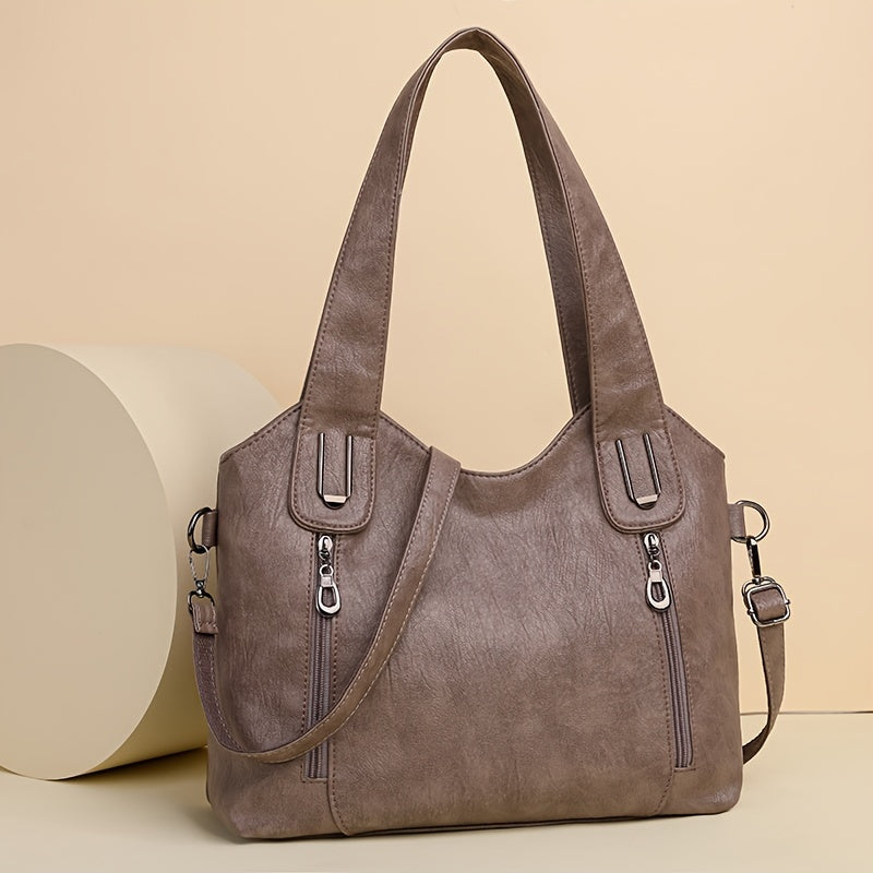 Elara Éclat Cuir Synthétique Durable Sac à Main